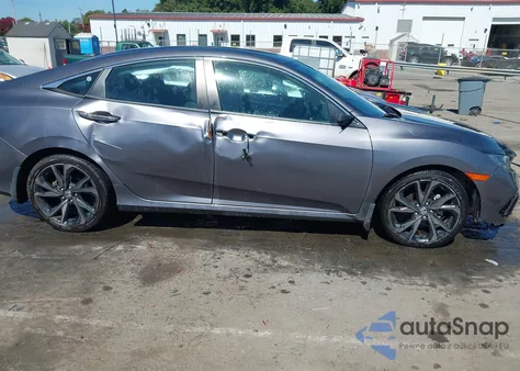 2019 Honda Civic Sport from USA, damaged, VIN 19XFC2F89KE014760